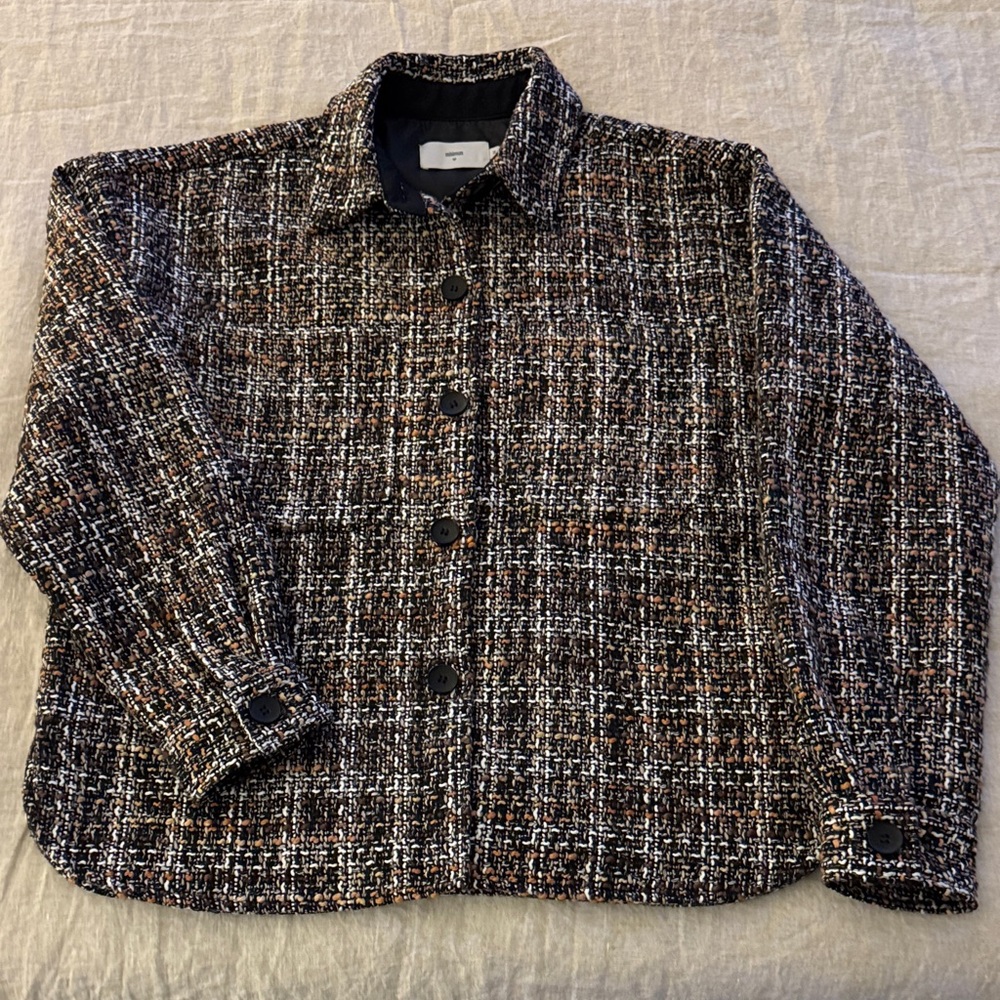 SOLD Minimum Scandinavian brand Black and Brown Tweed Suit